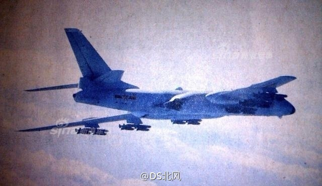 来一波次可瘫痪日韩！轰6K挂6枚巡航导弹亮相