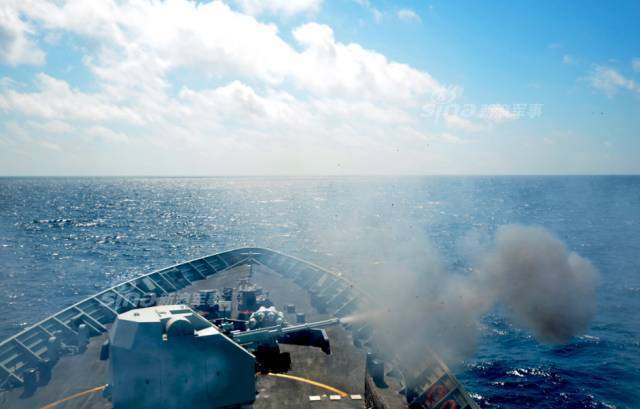 近海到远洋！中国海军舰艇在四大海域演习打炮
