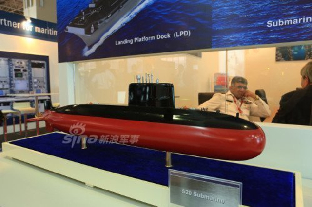 中国S26T外贸潜艇模型相当精致：泰国或买3艘