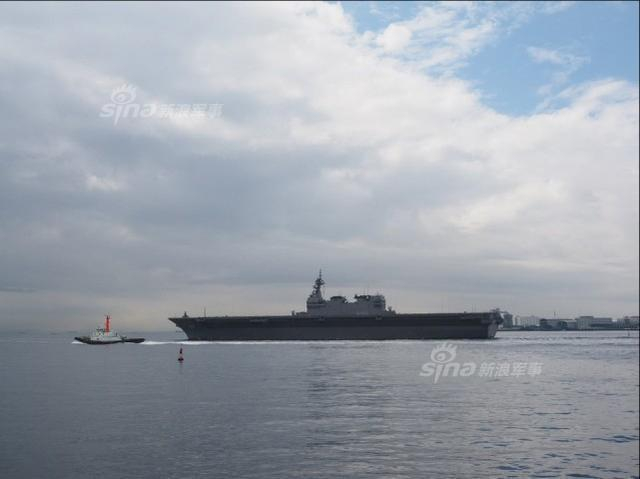 妄图压制中国潜艇:日本服役最大型准航母加贺