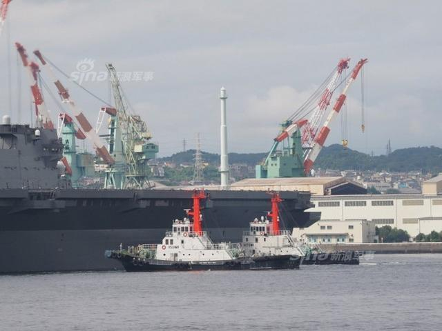 妄图压制中国潜艇:日本服役最大型准航母加贺