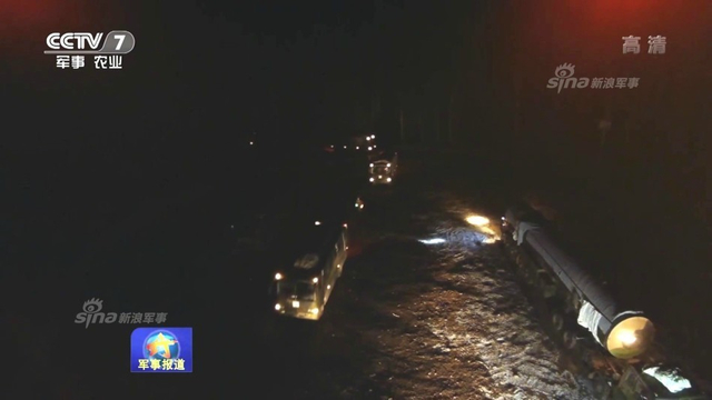 以核止战抗萨德!中国东风31导弹东北冬季演练