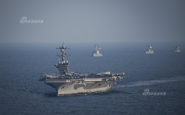 动手还是吓唬？朝鲜核试验之际美韩秀航母战队