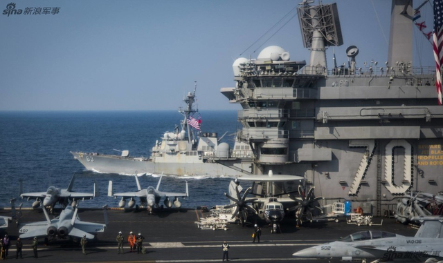 动手还是吓唬？朝鲜核试验之际美韩秀航母战队