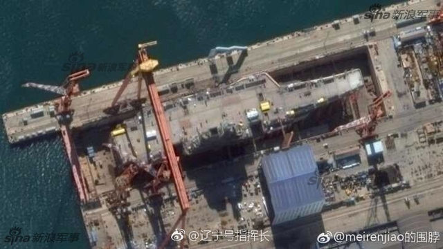国产001A航母或海军建军日下水！最新进度曝光
