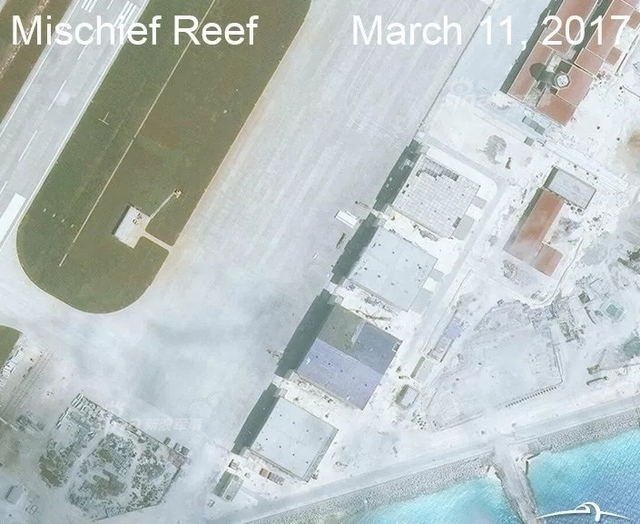 美称中国南沙三岛完成设施建设:战机随时进驻