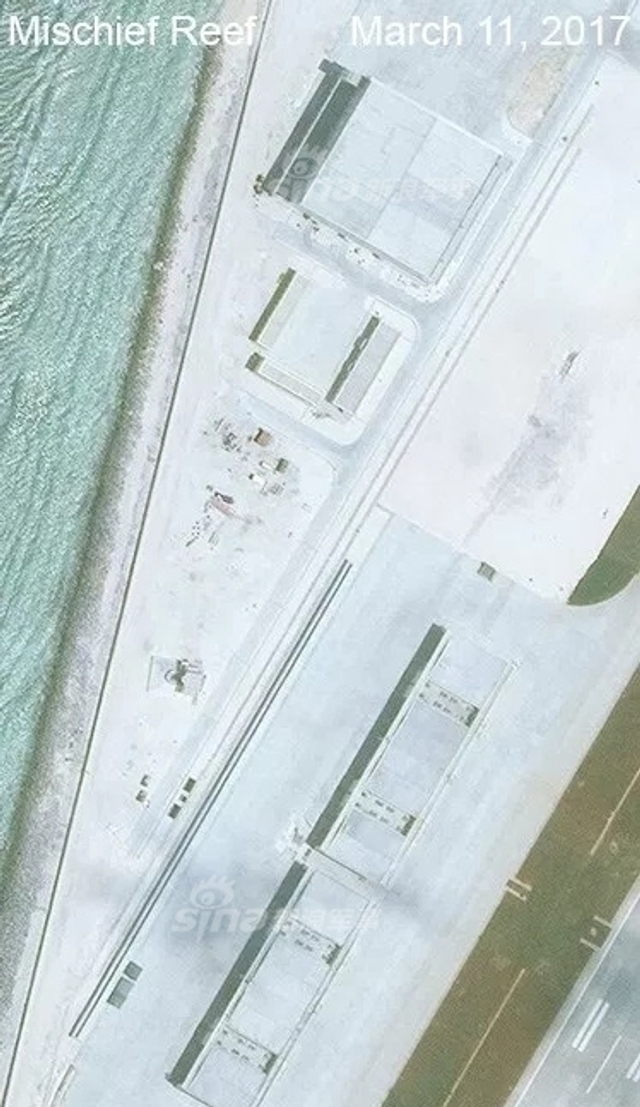 美称中国南沙三岛完成设施建设:战机随时进驻