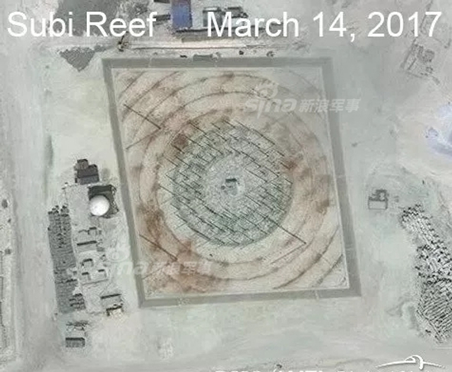 美称中国南沙三岛完成设施建设:战机随时进驻