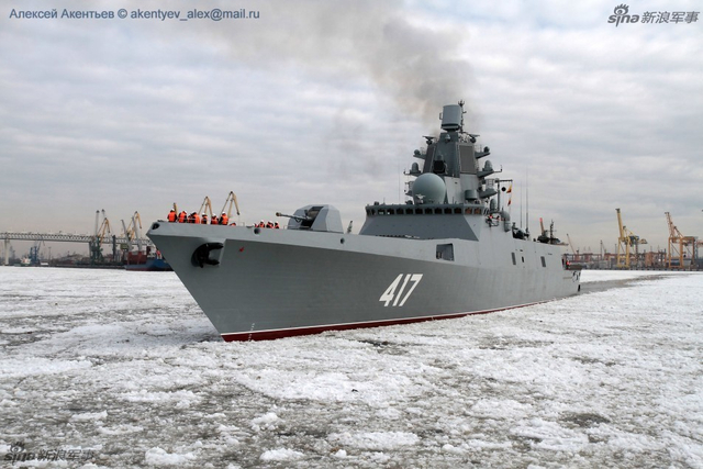 俄新锐护卫舰10年终于要服役!