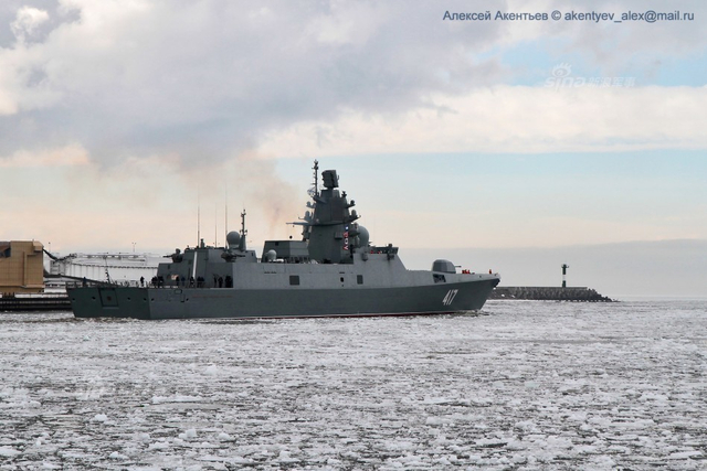 中国造舰远超俄!22350首舰10年终于将要服役