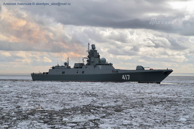 中国造舰远超俄!22350首舰10年终于将要服役