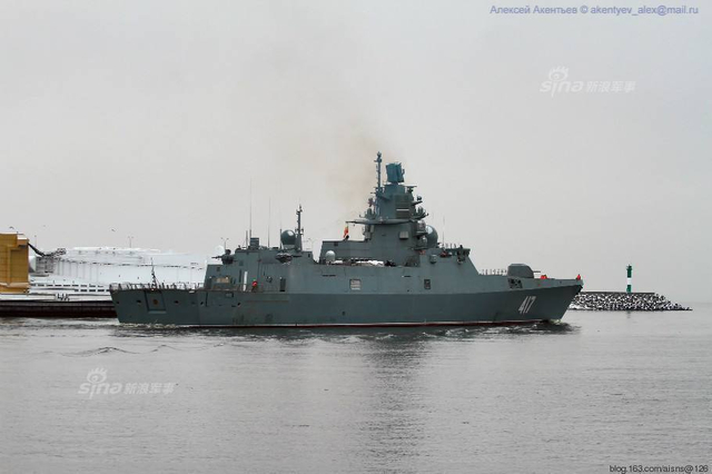 中国造舰远超俄!22350首舰10年终于将要服役