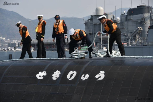 南海龙王是中国的！日本潜艇赤龙号驶入吴基地