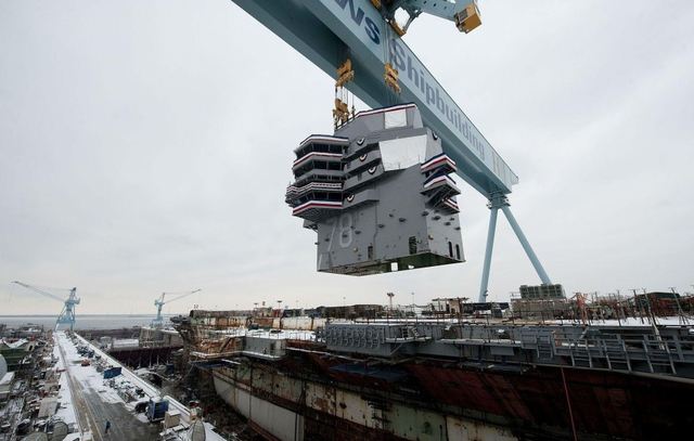 中美俄造舰大PK：中国一个船厂造一支航母舰队