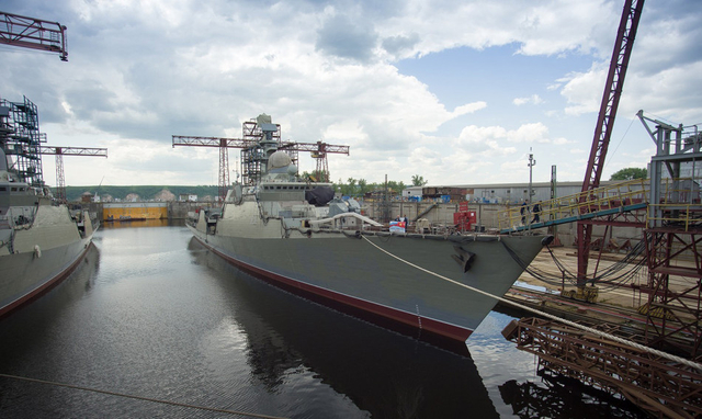 中美俄造舰大PK：中国一个船厂造一支航母舰队