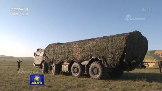 突破第一岛链的尖刀!中国东风10导弹发射细节