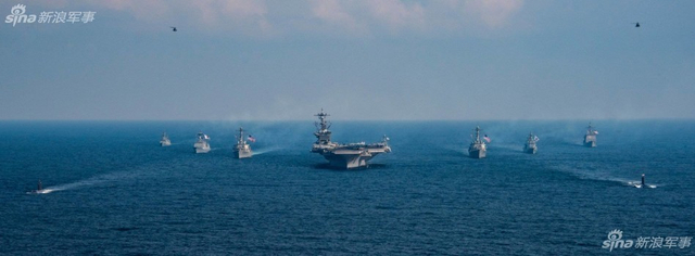 磨刀霍霍向朝鲜！美国航母打击群急速驶向韩国