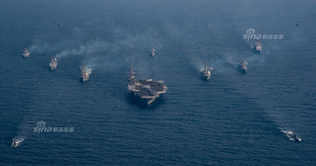 磨刀霍霍向朝鲜！美国航母打击群急速驶向韩国