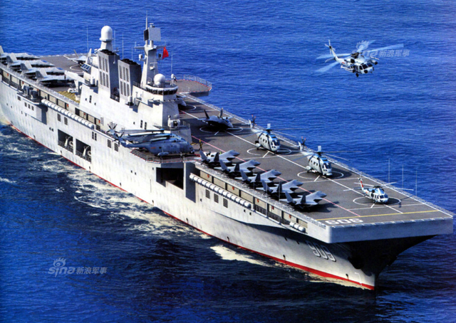 或已开工建造!中国两栖攻击舰假想图战力超群