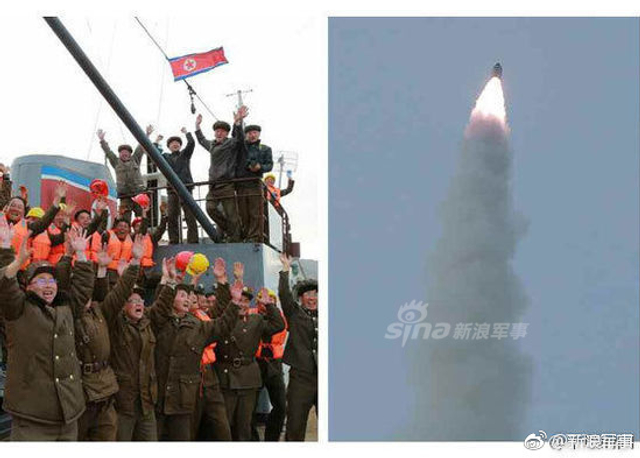 朝鲜称用核武对抗美国!北极星-1潜射导弹登场