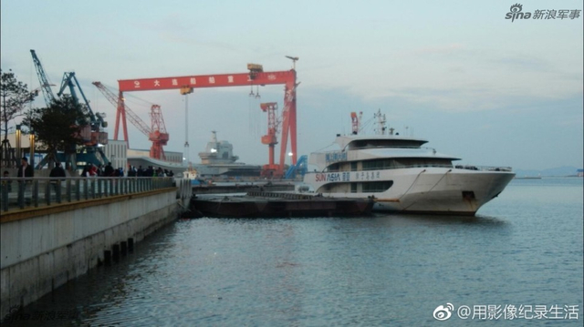 船坞开始注水了?此时此刻国产航母的最新曝照