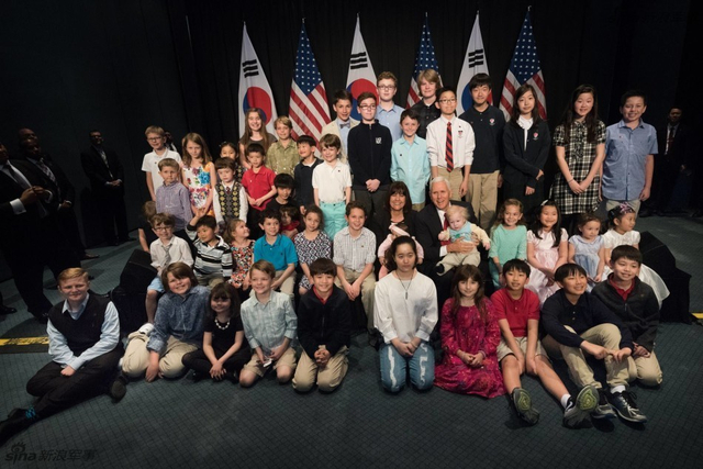 美国副总统抵达38线：警告朝鲜不用试探特朗普