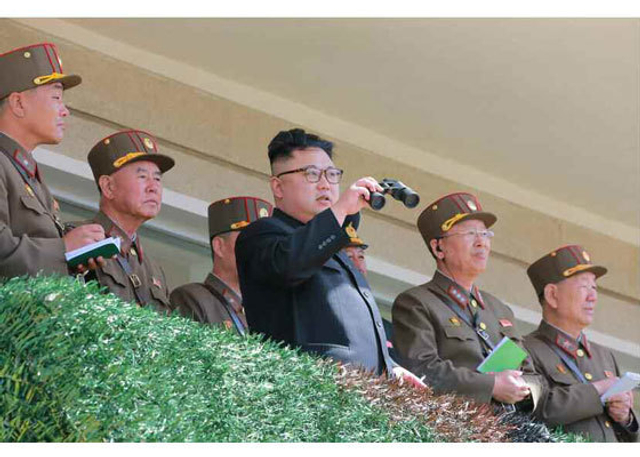 轻松面对美国威慑！朝鲜核试验场士兵竟玩排球