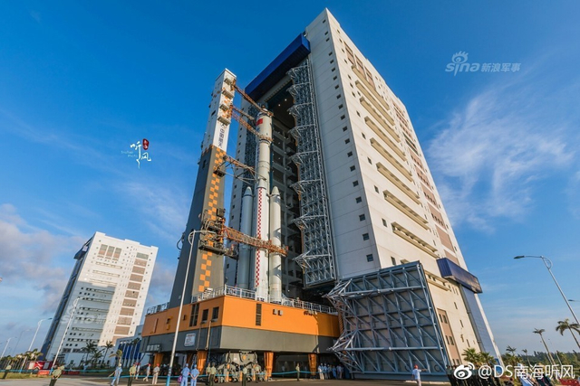 建中国空间站！首艘货运飞船天舟一号蓄势待发