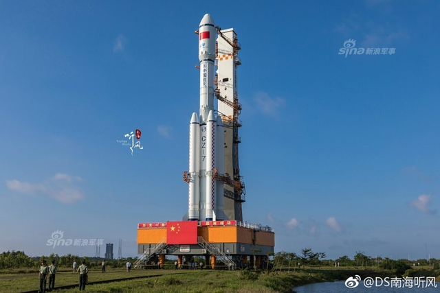 建中国空间站！首艘货运飞船天舟一号蓄势待发