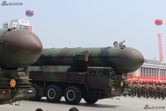 还没核试验!朝鲜东风41版导弹是义乌模型不?