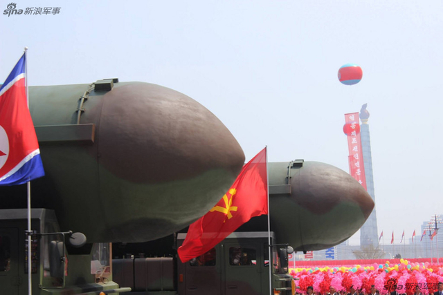 还没核试验!朝鲜东风41版导弹是义乌模型不?