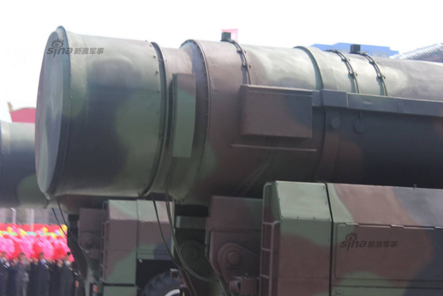 还没核试验!朝鲜东风41版导弹是义乌模型不?