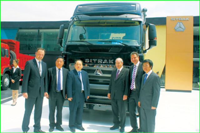 德国曼携手中国重汽