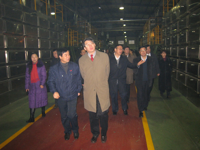 刘铁男任职振兴东北办副主任时在江苏调研