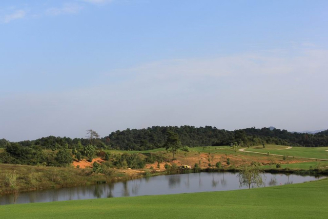 江西仙女湖国际乡村俱乐部球场球场风光