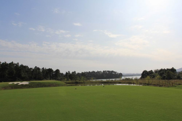 江西仙女湖国际乡村俱乐部球场球场风光