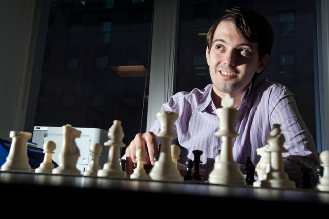 据称谢克雷利哄抬药价是为做空生物科技股