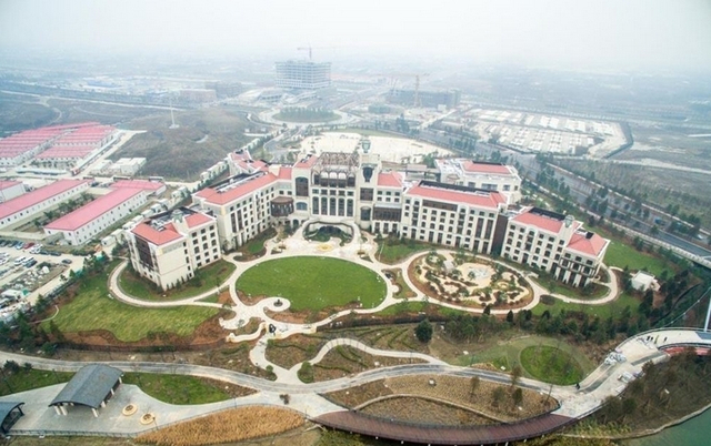 俯瞰开园倒计时154天的上海迪士尼