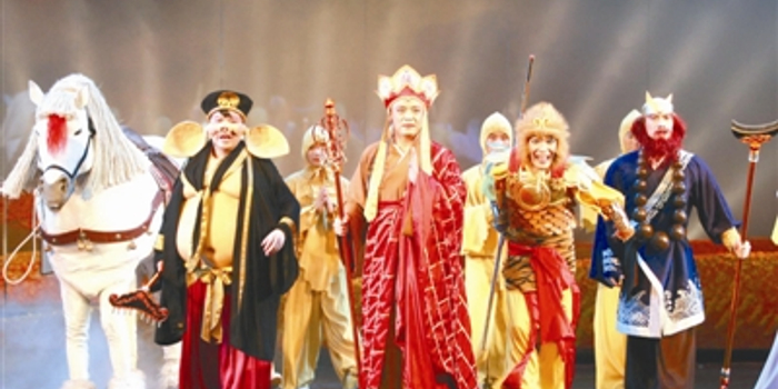 西游记 舞台版不逊电视舞台效果充满想象力 手机新浪网