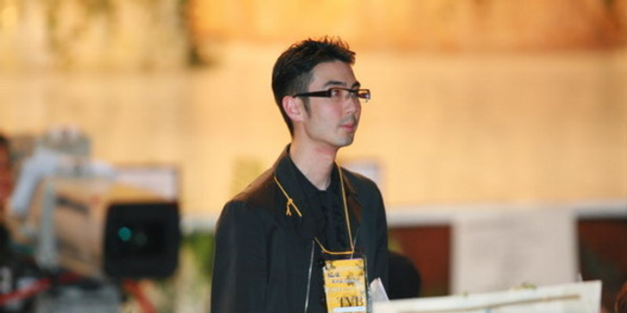 图文:沈殿霞追思会 陈淑芬之子陈家豪在会场