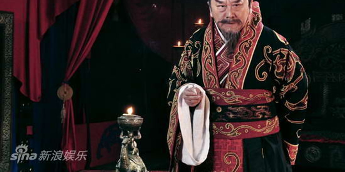 资料图片:《虎符传奇》主角-薛中锐饰秦王