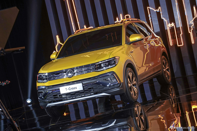 实拍|上汽大众全新SUV T-Cross 全球首发
