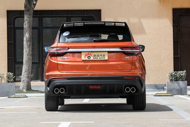 实拍吉利缤越运动版