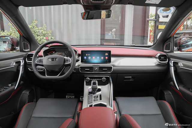 实拍吉利缤越运动版