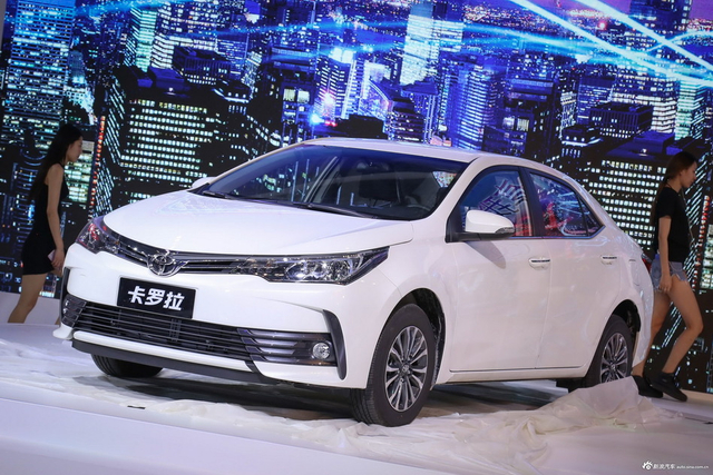 成都车展新车抢先看 实拍丰田卡罗拉
