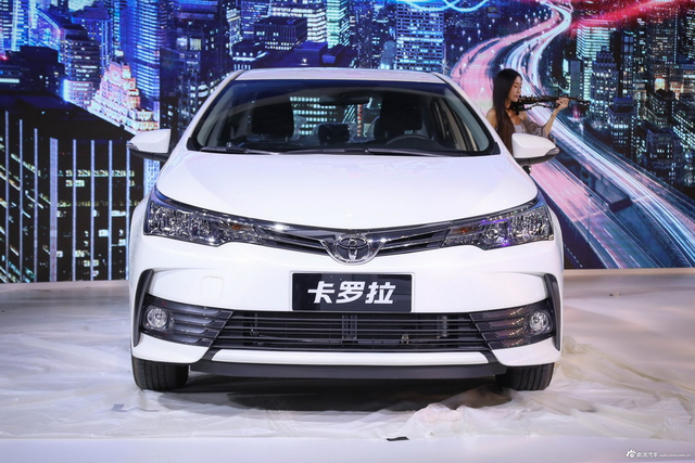 成都车展新车抢先看 实拍丰田卡罗拉