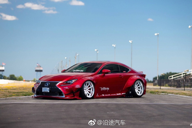 烈焰红唇，激情无限，雷克萨斯RC350大赏！ 