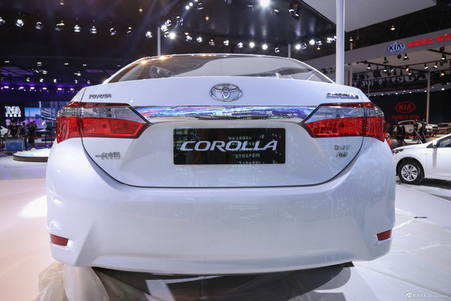 成都车展新车抢先看 实拍丰田卡罗拉