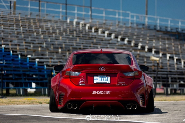 烈焰红唇，激情无限，雷克萨斯RC350大赏！ 