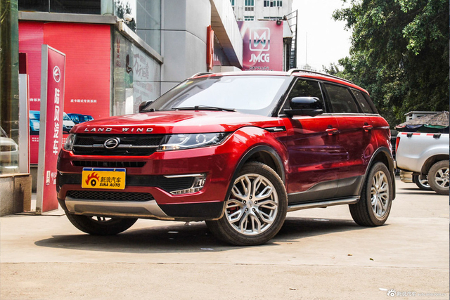 2015款陆风X7 2.0T自动全景旗舰版 中国红